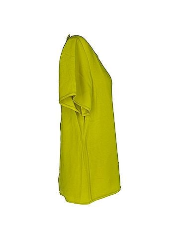 Proenza Schouler Proenza Schouler Crewneck Blouse in Apple Green Acetate (view 2)