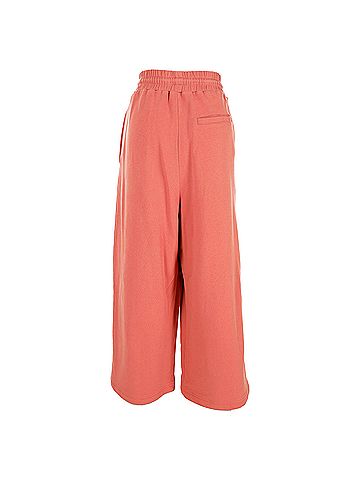 Dries Van Noten Dries Van Noten Wide Leg Sweat Pants in Orange Cotton (view 2)
