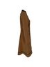 ETRO 100% Wool Tan Etro Piping Accent Flared Coat in Brown Wool Size 6 - photo 3