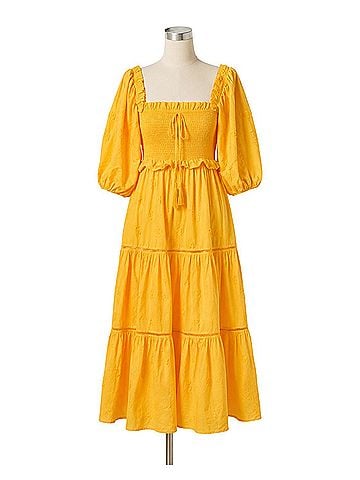 FARM Rio Embroidered Pineapple Dress Casual Dress (view 1)