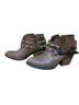 Very Volatile Brown Ankle Boots Size 7 1/2 - photo 2