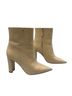 Tory Burch 100% Leather Ivory Boots Size 7 - photo 6