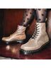 Dr. Martens Fair Isle Pink Gray Boots Size 5 - photo 4