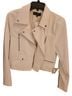 Love Tree White Faux Leather Jacket Size M - photo 1
