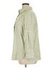 Max Studio Stripes Green Max Studio Long Sleeve Blouse Size 1X - photo 4