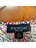 Perceptions Multi Color Blue Casual Dress Size M - photo 4