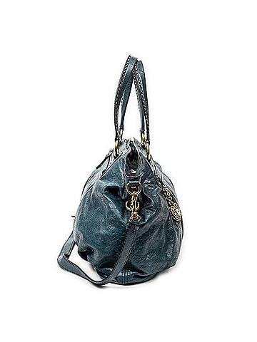 Miu Miu Crystal Heart Charm Satchel (view 2)