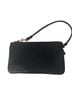 Coach 100% Leather Black Silver Leather Wristlet One size - photo 2