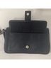 Coach 100% Leather Black Silver Leather Wristlet One size - photo 3