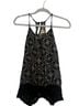 Mossimo Floral Black White Sleeveless Top Size S - photo 1