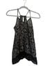 Mossimo Floral Black White Sleeveless Top Size S - photo 2