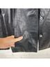 Wilsons Leather 100% Leather Black Blazer Size M - photo 9