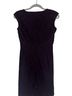 Chaps 100% Polyester 100% Polyester Floral Purple Cocktail Dress Size 4 - photo 2