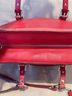 Coach 100% Leather Red Leather Tote One size - photo 6
