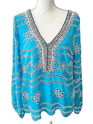 Boston Proper Long Sleeve Blouse (view 1)