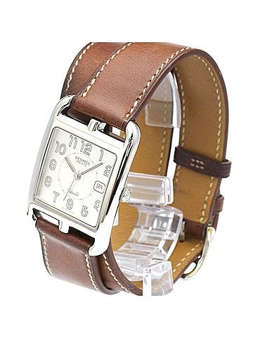 Hermès HERMES Cape Cod Double Tour Steel Automatic Mens Watch CC1.710 Polished (view 2)