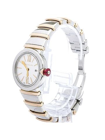 Bvlgari BVLGARI Lvcea 18K Pink Gold Steel Quartz Ladies Watch LUP28SG Polished (view 2)