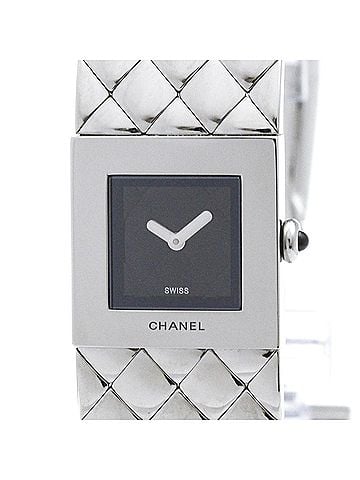Chanel CHANEL Matelasse Stainless Steel Quartz Ladies Watch H0009 Polished (view 1)