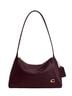 Coach Burgundy Leather Shoulder Bag One size - photo 1