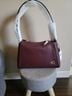 Coach Burgundy Leather Shoulder Bag One size - photo 4