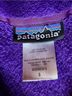 Patagonia 100% Polyester Purple Fleece Size S - photo 3