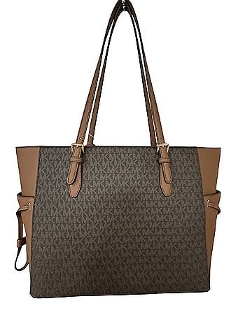 Michael Kors Leather Tote (view 2)