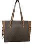 Michael Kors Print Brown Leather Tote One size - photo 2