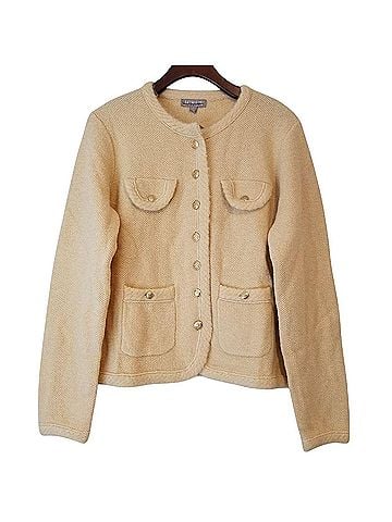 J.Crew Textured Sweater Lady Jacket Cardigan (view 1)