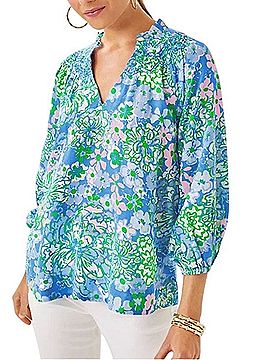 Lilly Pulitzer Lourdes Blouse (view 1)