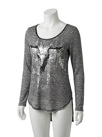 Rock & Republic Long Sleeve T-Shirt (view 1)