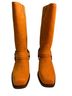 Jeffrey Campbell 100% Leather Tan Brown Boots Size 6 1/2 - photo 1