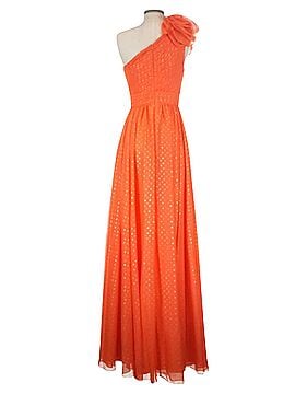 Mac Duggal One Shoulder Rosette Cocktail Dress (view 2)