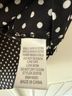 Monteau 100% Polyester Polka Dots Black White Blouse Size S - photo 4