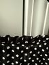 Monteau 100% Polyester Polka Dots Black White Blouse Size S - photo 5