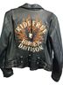 Harley Davidson Black Leather Jacket Size S - photo 1