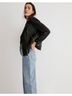 Madewell 100% Leather Black Leather Jacket Size S - photo 3