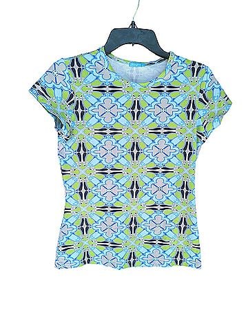 J. McLaughlin Short Sleeve Blouse (view 1)