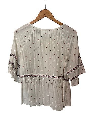 Velvet by Graham & Spencer Short Sleeve Blouse (view 2)