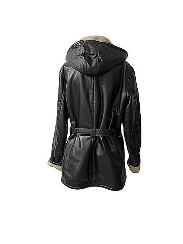 Wilsons Leather Faux Fur Lined Parka Coat (view 2)