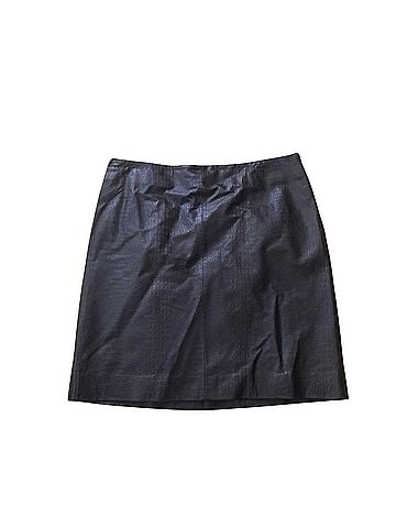 Michael Kors Leather Skirt (view 1)