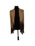 Boston Proper Brown Gold Vest Size M - photo 1