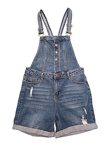 New York & Company Overall Shorts (view 1)
