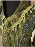 Jaipur Floral Green Blouse Size S - photo 8