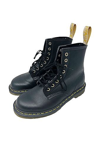 Dr. Martens Vegan Leather Ankle Boots (view 2)