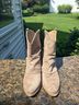 Rag & Co 100% Suede Tan Brown Boots Size EU 41 - photo 4
