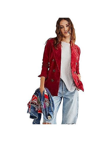 Blank NYC x Free People Collab Suede Blazer (view 1)