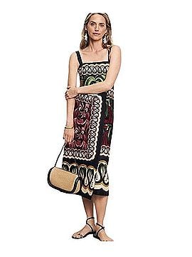 FARM Rio Coconut Tree Flow Scarf Casual Dress (view 1)