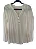 Lilly Pulitzer 100% Silk White Long Sleeve Blouse Size M - photo 1