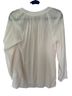 Lilly Pulitzer 100% Silk White Long Sleeve Blouse Size M - photo 2