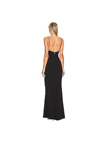 Nookie Sade Mesh Gown Cocktail Dress (view 2)